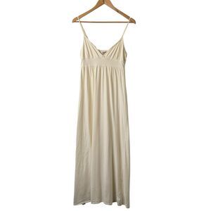 Victorias Secret Y2K Babydoll Maxi Dress Sz M Fairycore Coquette Supima Cotton